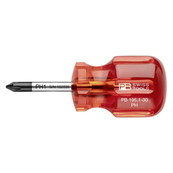 PB Phillips-Schraubenzieher PB 195 Classic Stubby Gr. 1 30 mm-thumbnail