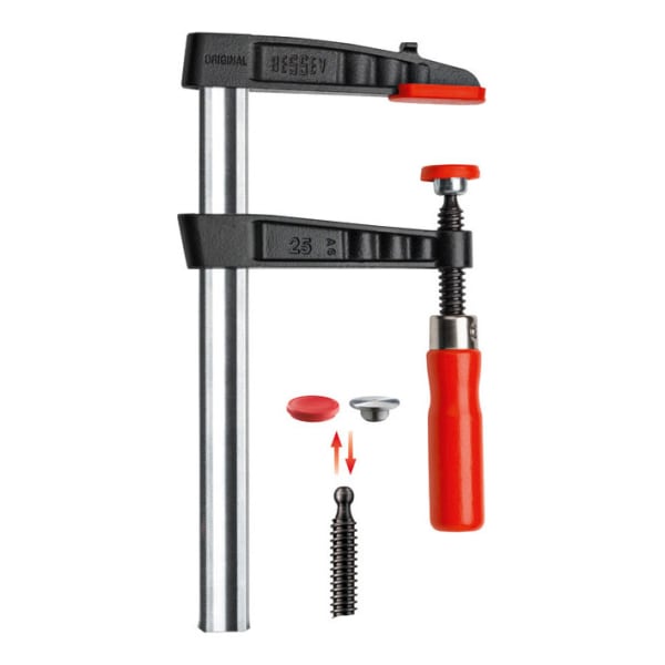 BESSEY Tempergussschraubzwinge TG 120/60-thumbnail