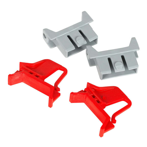 ALLIT Scharnierverschluss Profi Plus Euro Box 2+2 S 40x13x30 mm rot-thumbnail