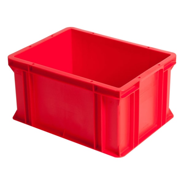 WEZ Stapelbehälter ohne Deckel 400x300x212 mm rot-thumbnail