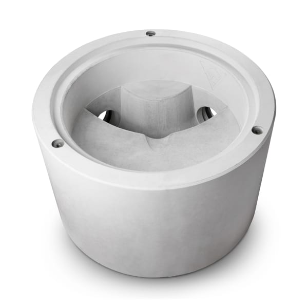 Wyss Normschacht Typ 12 Ø 600 Rinne 125 mm 90° rechts-thumbnail