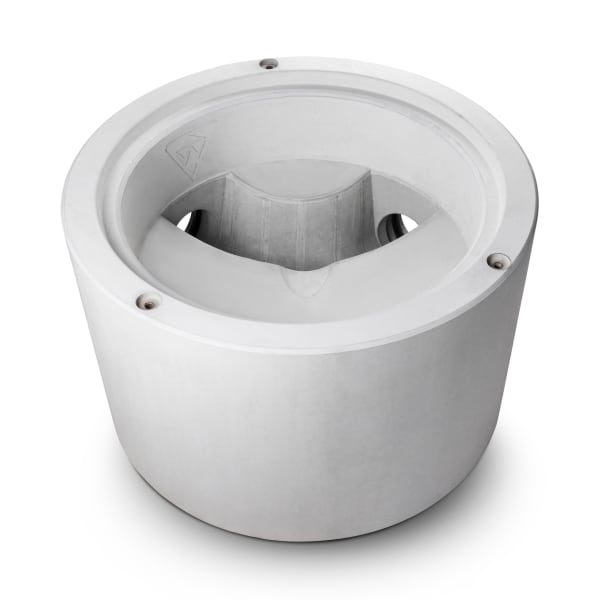 Wyss Normschacht Typ 13 Ø 1000 Rinne 150 mm 90° links-thumbnail