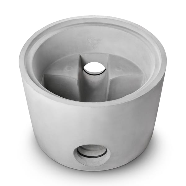 Wyss Normschacht Typ 6 Ø 800 Rinne 125 mm S.rechts 125/90° links 125/90°-thumbnail