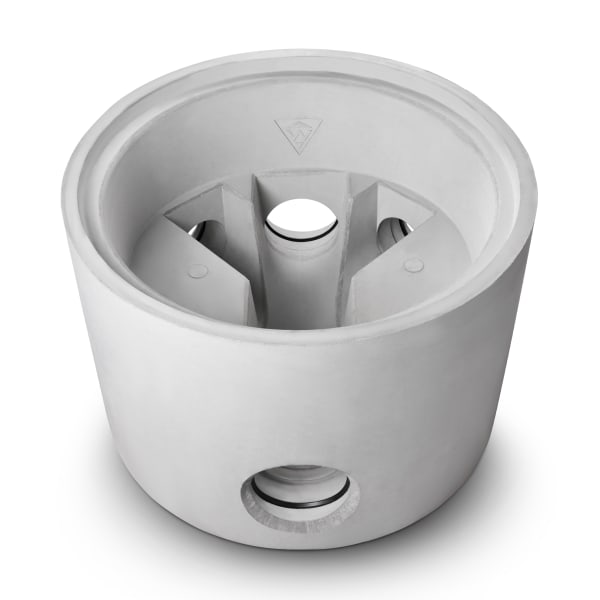 Wyss Normschacht Typ 9 Ø 800 Rinne 250 mm S.rechts 250/45° links 250/45°-thumbnail