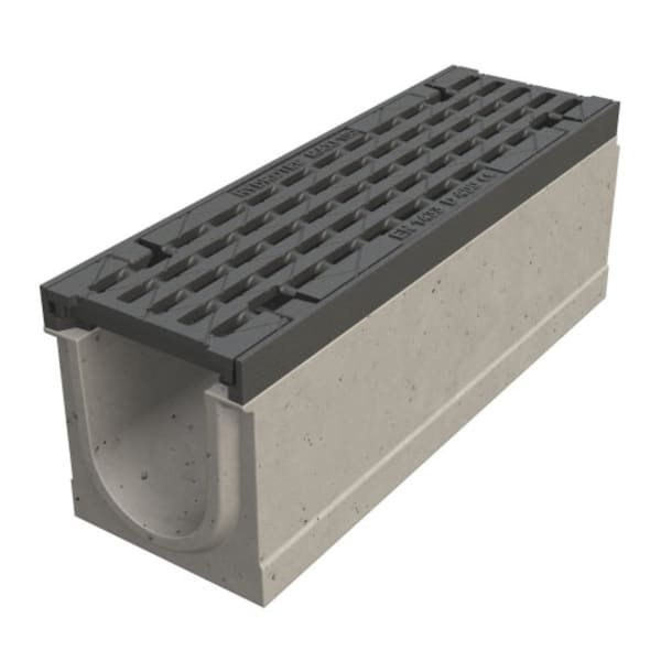 BGS Rinnensystem MAXI 100 inkl. Gussrost D400 1-10.05D-thumbnail