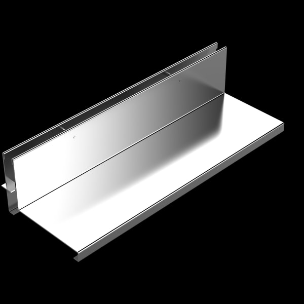 ACO SAE V150 exzentrisch V2a L=50 cm H=8 cm-thumbnail