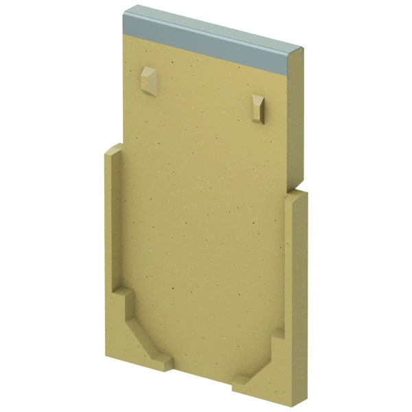 ACO Multiline V100G Kombistirnwand Typ 0-20 Gusszarge -thumbnail