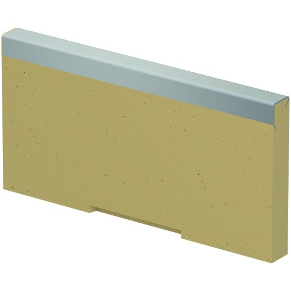 ACO Multiline V200E Stirnwand Flachrinne A/E 120 mm-thumbnail