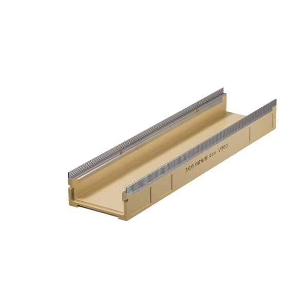 ACO Multiline V200S Flachrinne 1000 mm 12 cm-thumbnail