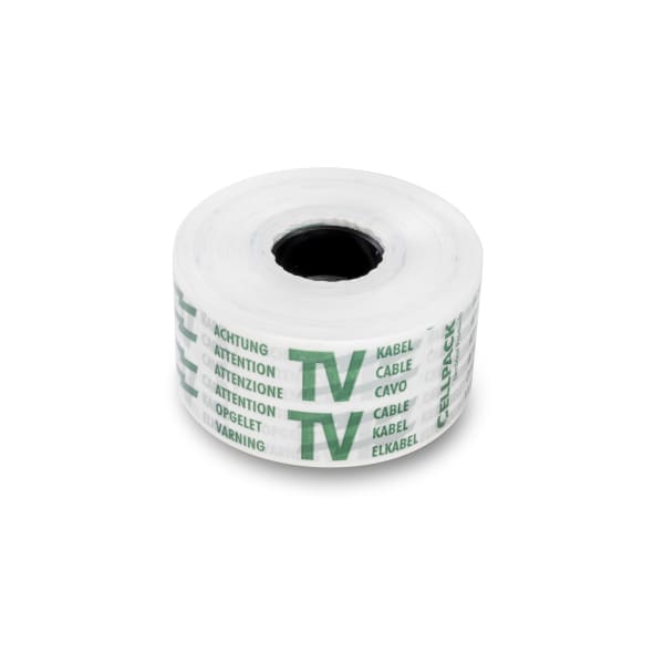 Streng Trassenwarnband Achtung WASSER Rolle A 250 m-thumbnail