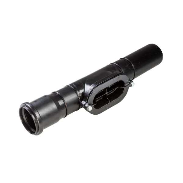 Streng PE SP M-Putzstück oval inkl. Dichtung Ø 315 mm SDR 33 Deckel Länge 380-thumbnail