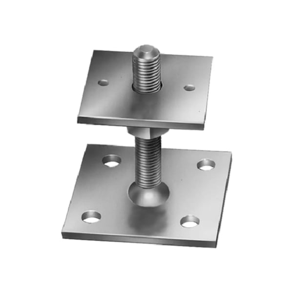 SST Stützenfuss Stahl feuerverzinkt Typ PPB75G 80 x 80 mm-thumbnail