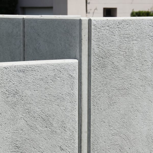 Betonlamelle bewehrt grau gefast glatt / abgerieben L 50 cm B 6 cm H 125 cm-thumbnail