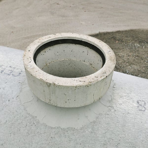 CENTUB Klebeanschlussstück 90° Ø 250 für KS-R NW 700-1000 Ø 250 L 233 mm -thumbnail