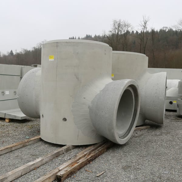 CENTUB Spezialschachtunterteil Ø 1500 H 2270 H1 1970 W 120 mm -thumbnail