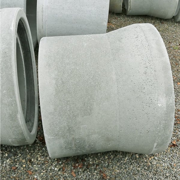 CENTUB-Röser Anschlussrohr DN 600 L 600 mm, 1-s.GLM m. Dicht, 1-s. gerade abgel.-thumbnail