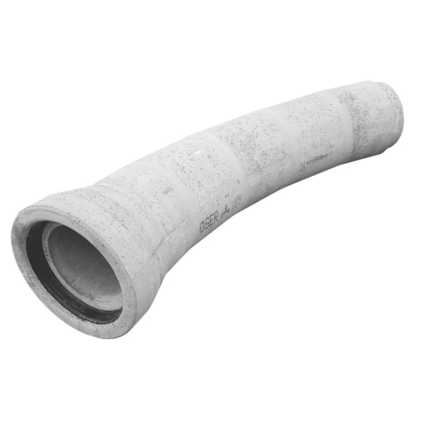 CENTUB-Röser Segmentkrümmer 5 Segmente bewehrt FK 90 Ø 600 L 2500 W 90 mm-thumbnail