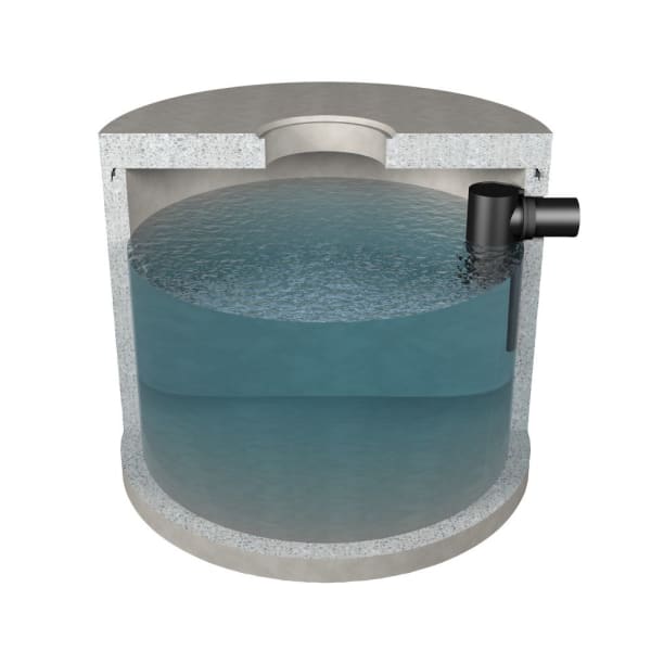 friwa-sep Tauchwandsammler TWS Typ 4 Ø 1500 H 1830 d1 600 W 120 mm-thumbnail