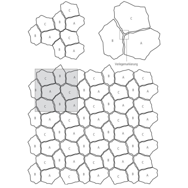 HACIENDA CAMINOS Polygonales Plattensystem-thumbnail