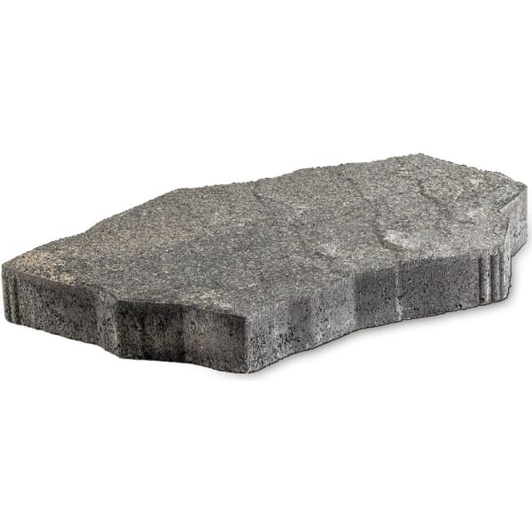 HACIENDA CAMINOS polygonales Plattensystem terra-grau gefast H 5.5 cm-thumbnail