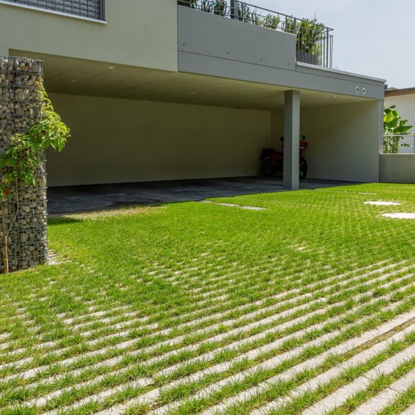 RAINA Rasenliner mit Verschiebesicherung grau glatt L 60 cm B 40 cm H 10 cm-thumbnail