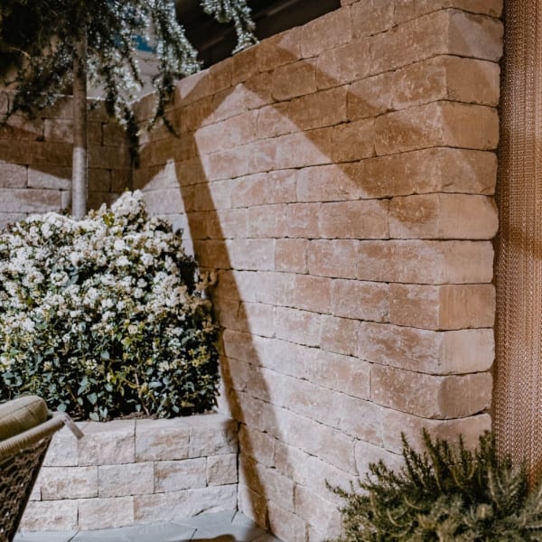 SANTURO Landhausmauer Typ 3 porphyr L 30-50 B 25 H 22.5 cm-thumbnail