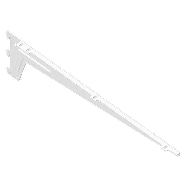 ELEMENT SYSTEM Trägerarm 65 kg 3 Haken weiss 48 cm-thumbnail