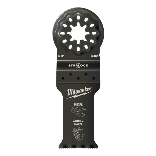 Milwaukee Multitool Starlock Bi-Metall Tauchsägeblatt Multimaterial 28 x 47 mm-thumbnail
