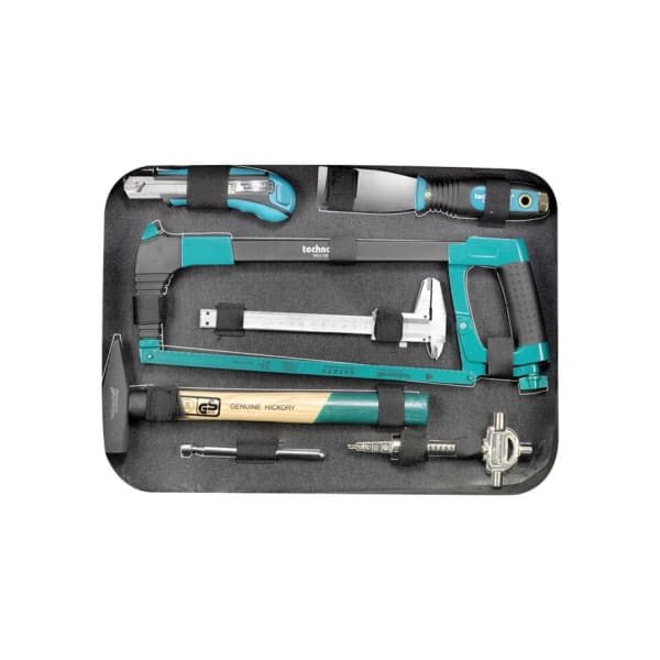 Technocraft ABS-Werkzeugkoffer PRO CHROME Premium 152-tlg.-thumbnail