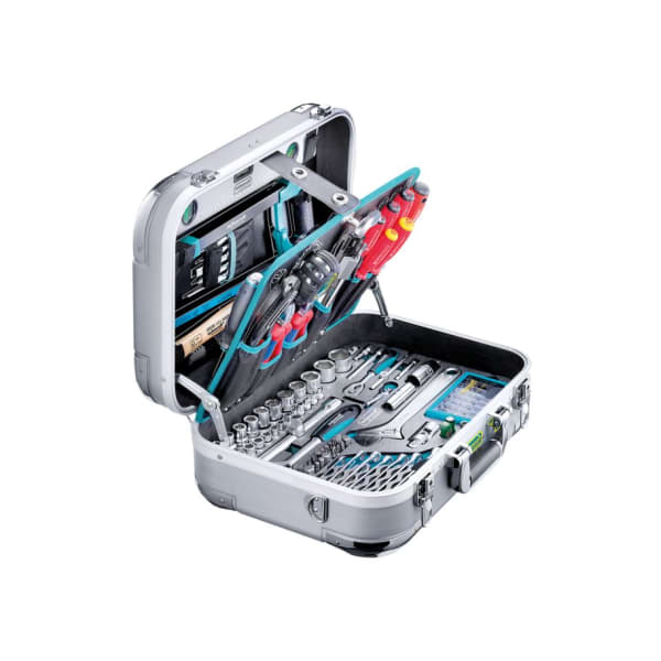 Technocraft ABS-Werkzeugkoffer PRO CHROME Premium 185-tlg.-thumbnail