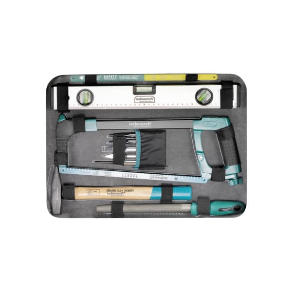 Technocraft ABS-Werkzeugkoffer PRO CHROME Premium 185-tlg.-thumbnail