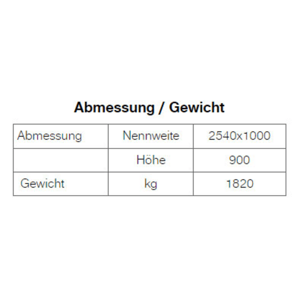 BGS Kabelschacht S2540-1000-900 cm-thumbnail