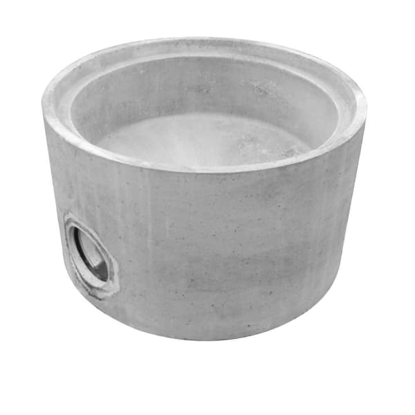 Ablauf rund inkl. Schachtfutter für KS-R NW 150 inkl. Gussdeckel D 60cm B125-thumbnail