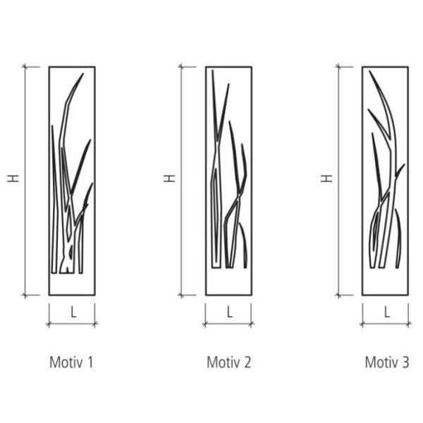 Betonstele bewehrt ohne Motiv grau glatt vollkantig L 50 cm B 6 cm H 250 cm-thumbnail