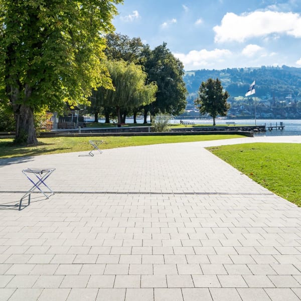 CARENA Pflasterstein anthrazit glatt vollkantig L 12.5 B 12.5 H 8 cm -thumbnail