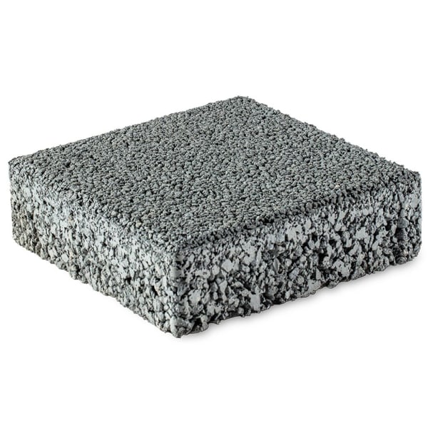 CLASSIC Sickerstein fino grau haufwerksporig gefast L 10 cm B 10 cm H 8 cm -thumbnail