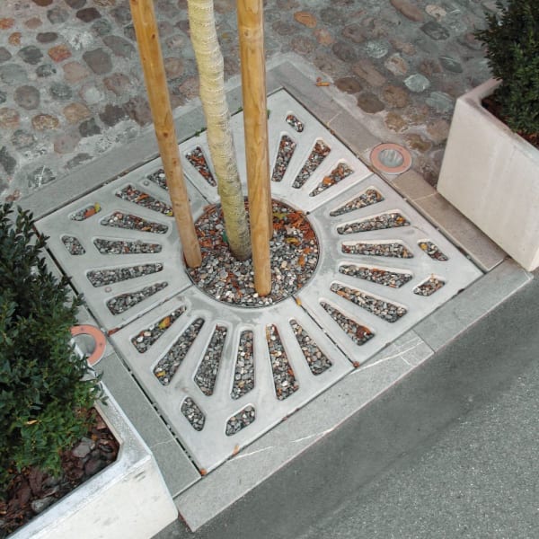 COMO Baumscheibe grau R 28 cm L 62.5 cm B 62.5 cm H 8 cm A 15-thumbnail