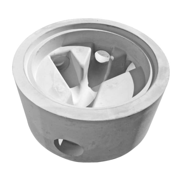 CRENO Normschacht mit Seitenanschluss re/li Typ 2 D 100 H 50 NW 150/125 W 12 cm-thumbnail