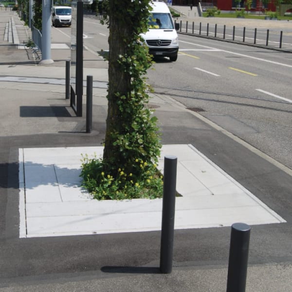 F+F Baumscheibe Abdeckelement L 221-260 cm B 40 cm H 20 cm BK C 250-thumbnail