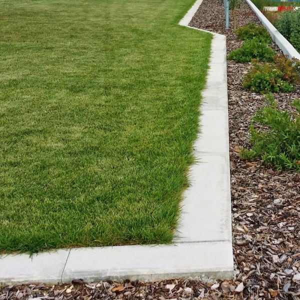 FINALGO Vakuum-Stellriemen/Randplatte grau unbehandelt gefast L 100 B 5 H 20 cm -thumbnail