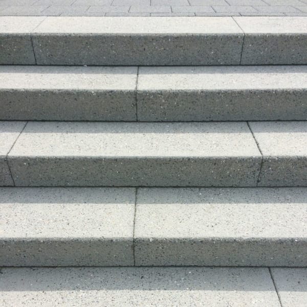 PARCO Blockstufe anthrazit gestrahlt Trittkante gefast L 100/B 40/H 15 cm-thumbnail