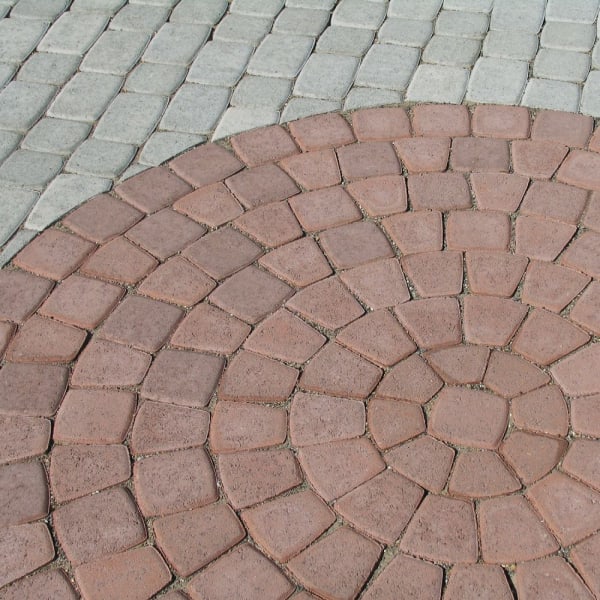 PIAZZA Pflasterstein 1 1/2 Normalstein erdbraun gefast L 17.2 B 11.5 H 6 cm-thumbnail