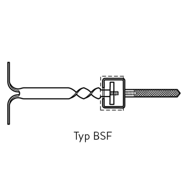 Schalldämm-Spiralanker Typ BSF 19 für Schalenabstand 10-13 cm  -thumbnail