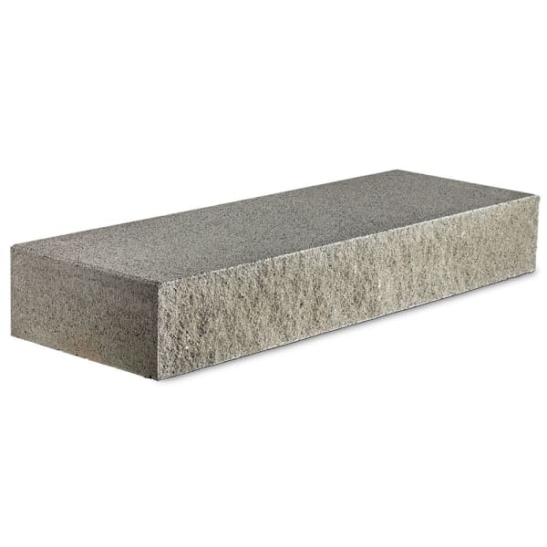 SANTURO Blockstufe voll L 120 cm B 36 cm H 15 cm grau gestrahlt gefast-thumbnail