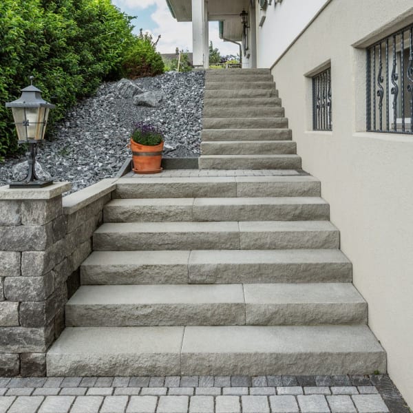 SANTURO Blockstufe voll L 100 cm B 36 cm H 15 cm porphyr gestrahlt gefast-thumbnail