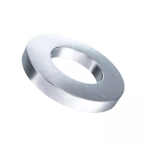 Scheiben ohne Fase DIN 125A-Stahl verzinkt blau 10.5 x 20 x 2 mm-thumbnail