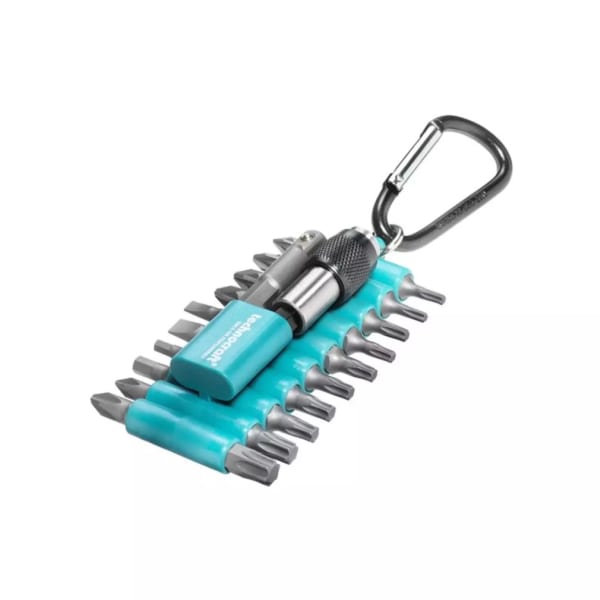 TECHNOCRAFT Bit-Satz mit Karabinerhaken 22-tlg. SB-thumbnail