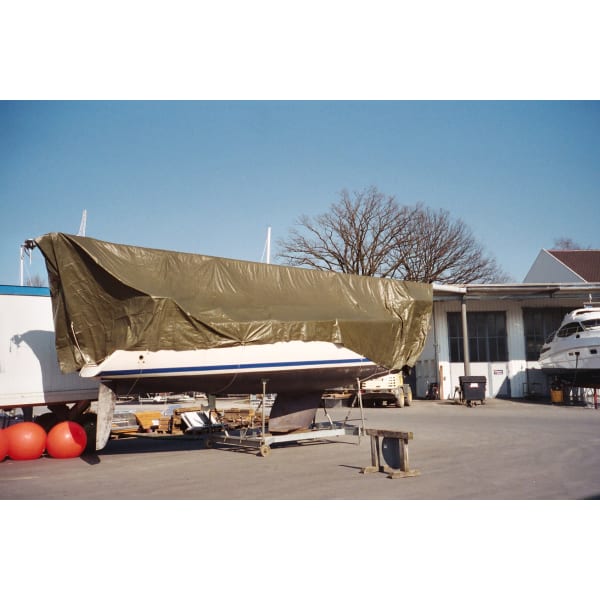 Allzweckplane 240 Olivgrün 6 x 12 m-thumbnail