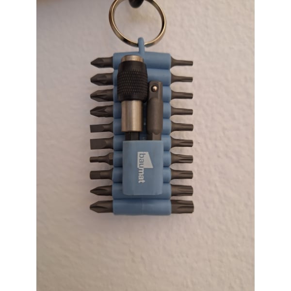 BAUMAT Bit-Satz mit Karabinerhaken 22-tlg. SB-thumbnail