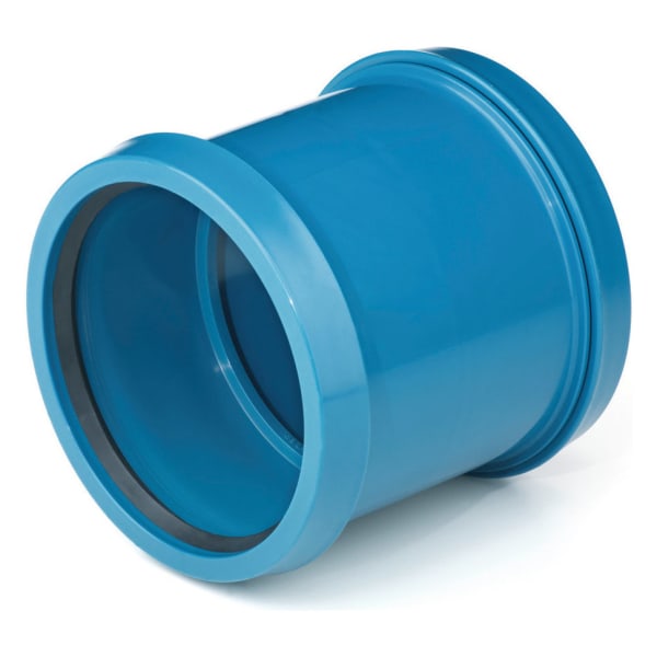 AWADUKT PP BLUE Doppelsteckmuffe-thumbnail